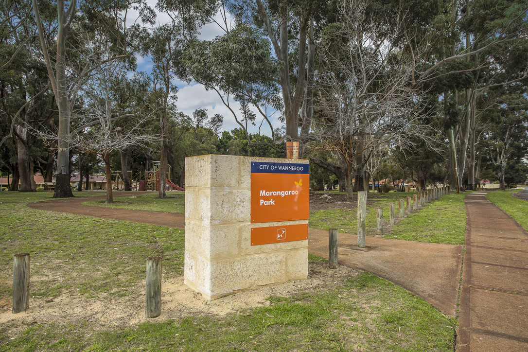 Marangaroo Park Entrance